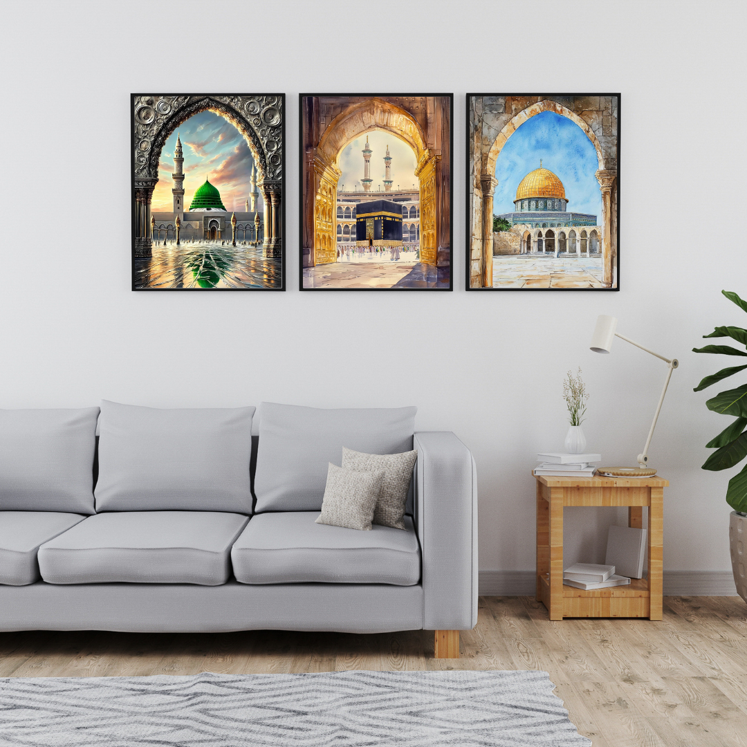 Islamic Wall Art – Dome of the Rock Canvas Print