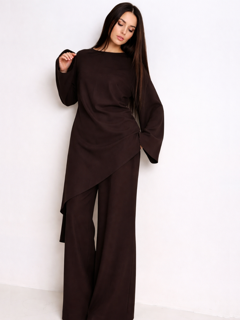 Asymmetric Top and Pant Set