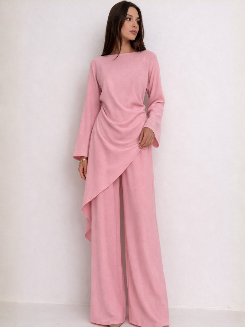 Asymmetric Top and Pant Set