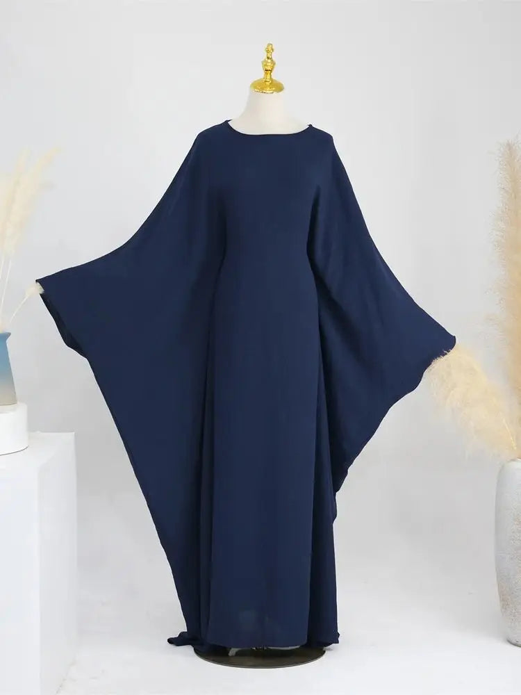 Classic Inner Tie Batwing Abaya