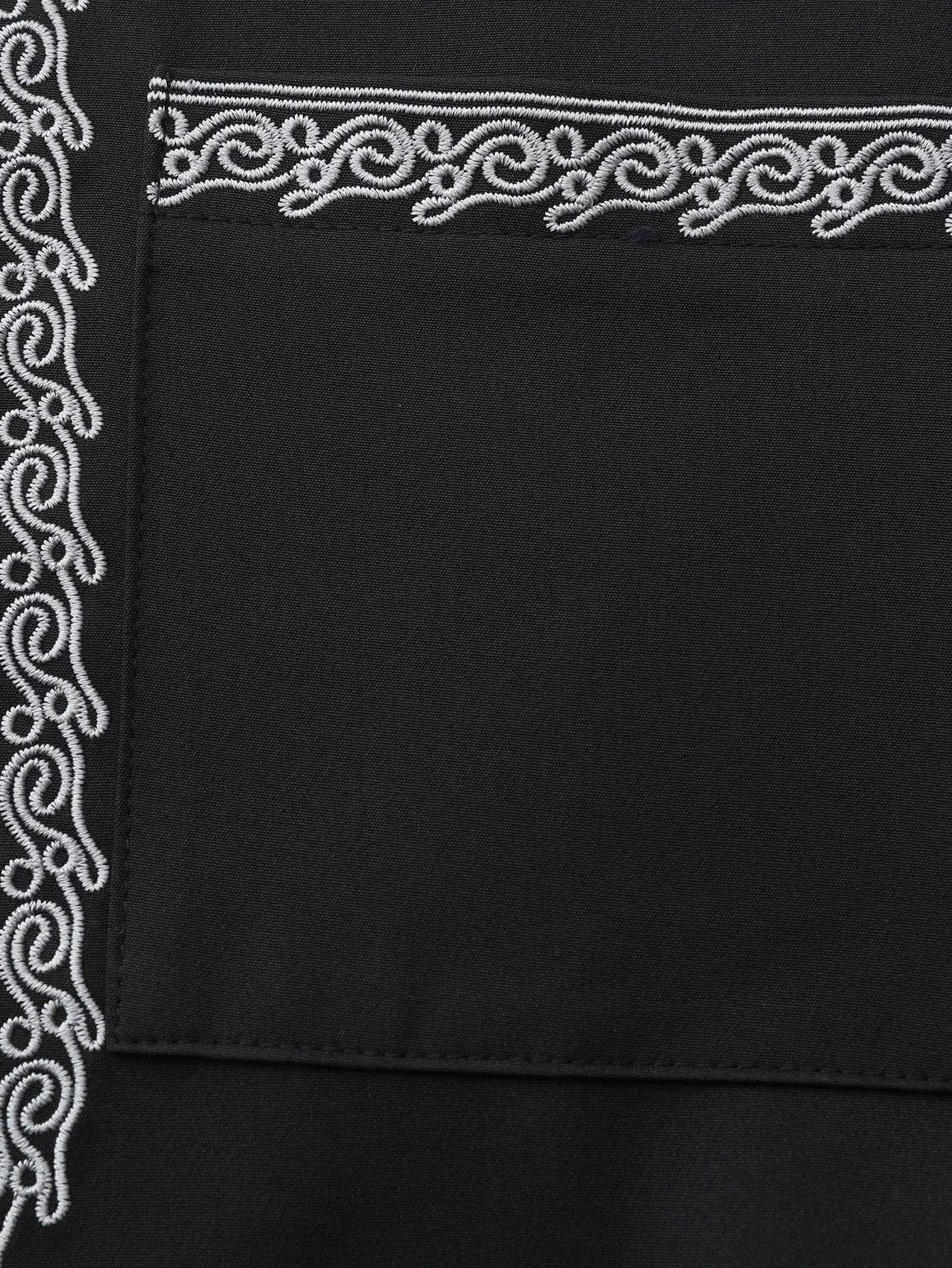 Embroidered Moroccan Hooded Thobe