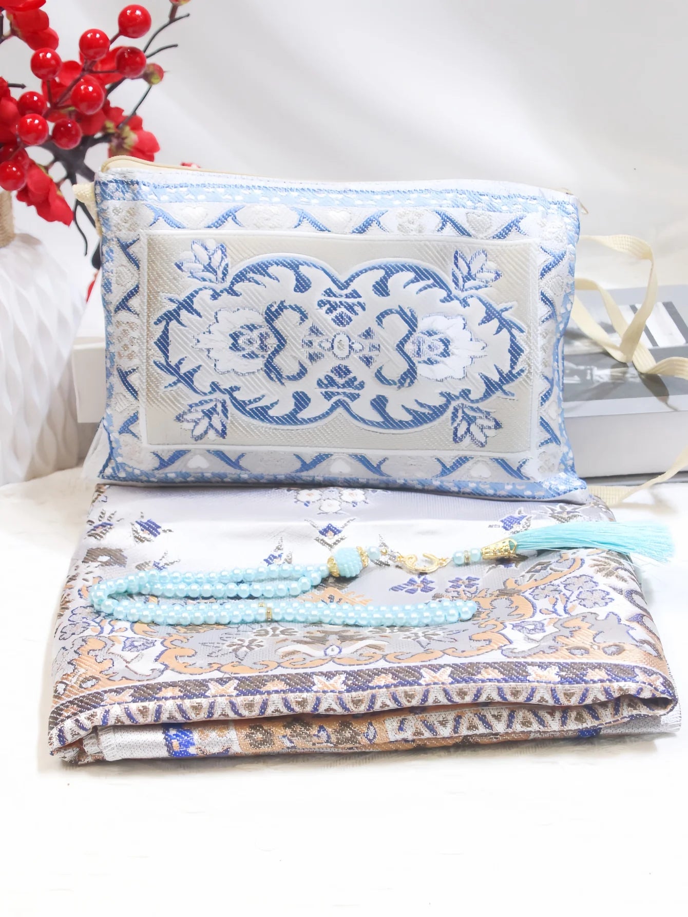 Prayer Mat and Tasbih Set