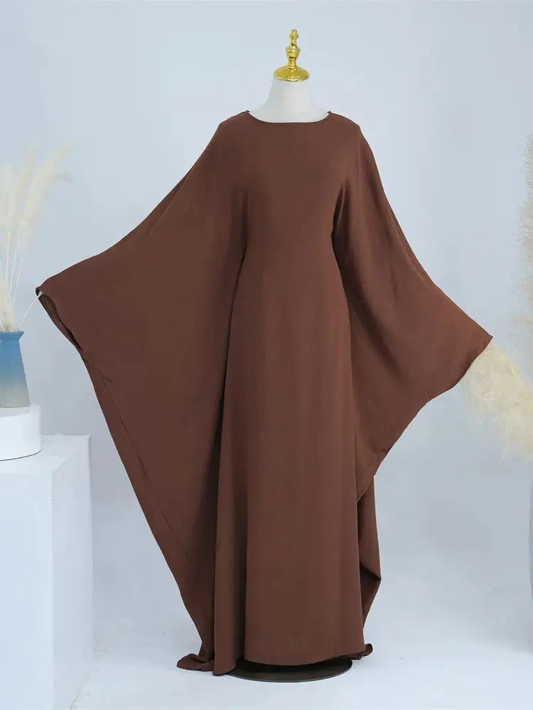 Classic Inner Tie Batwing Abaya