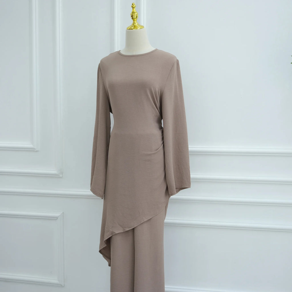 Asymmetric Top and Pant Set