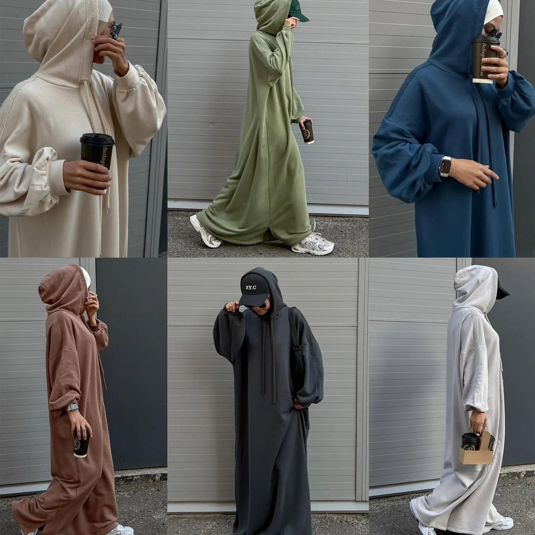 Hooded Abaya