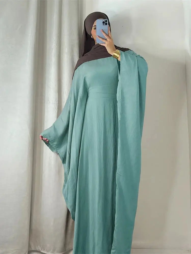Classic Inner Tie Batwing Abaya