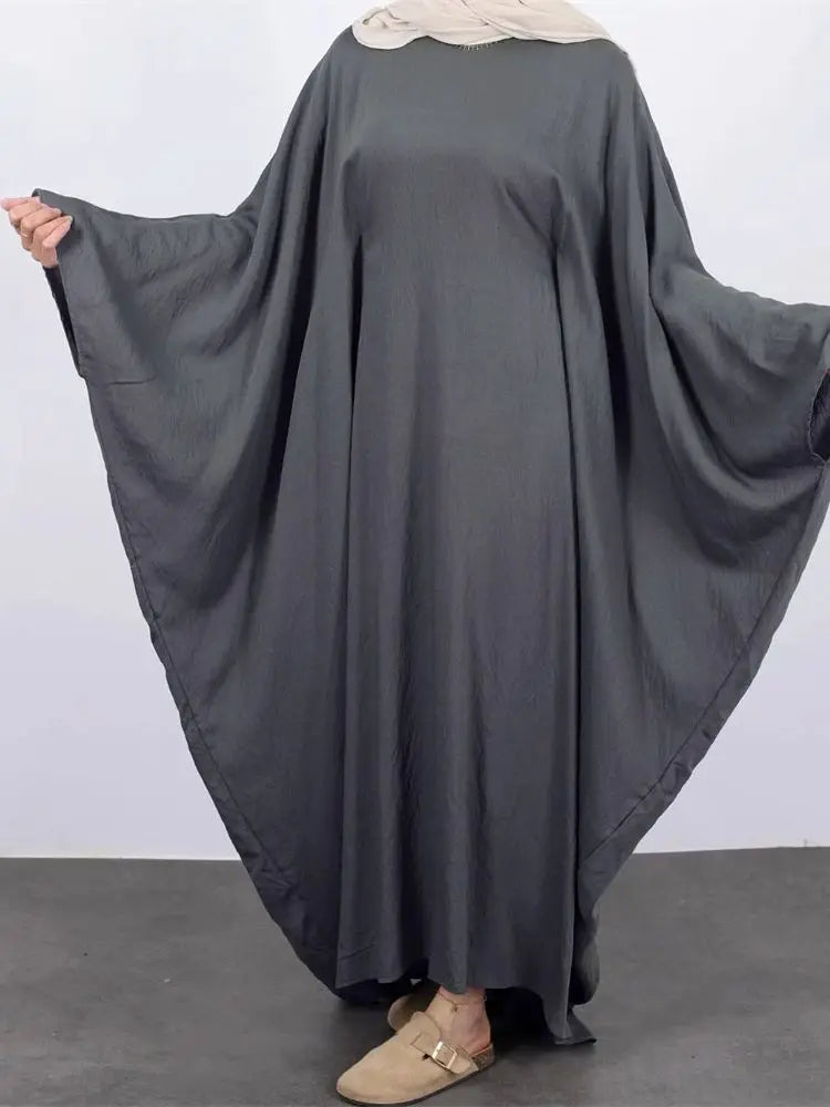 Classic Inner Tie Batwing Abaya