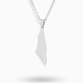 Pendentif et Collier Carte Palestine