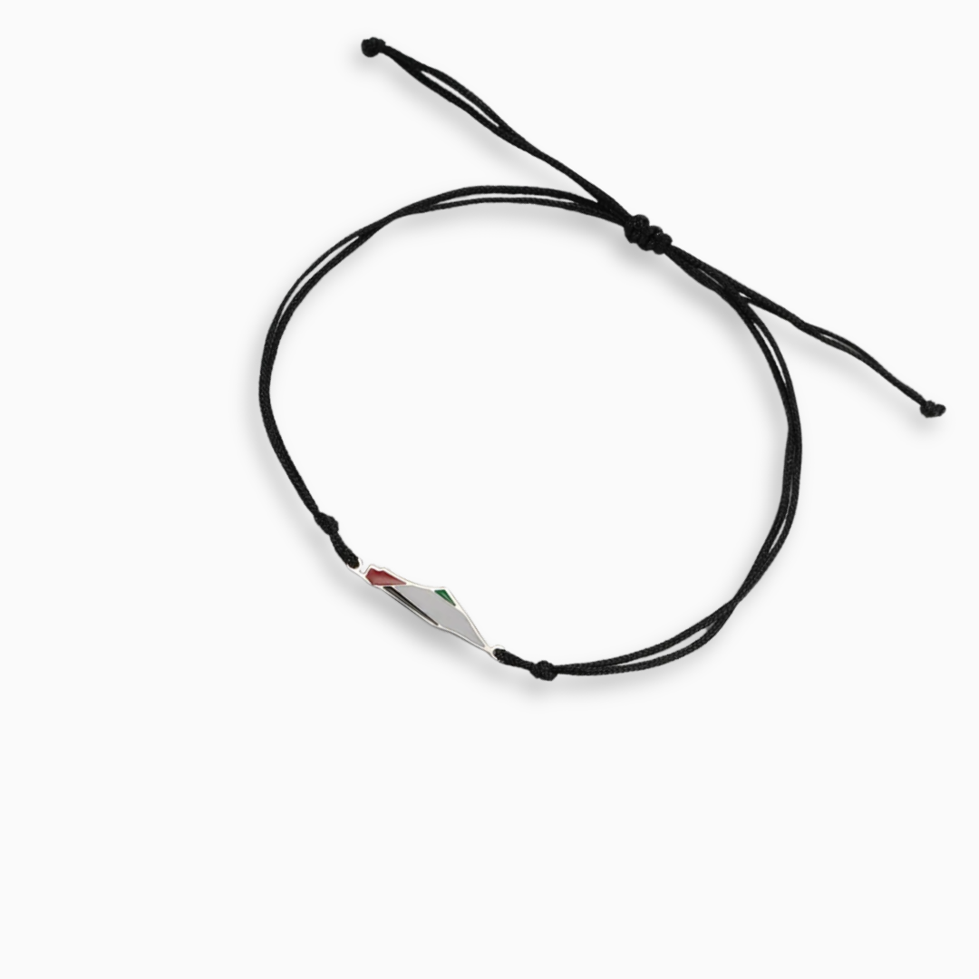 Palestine Flag Adjustable Bracelet